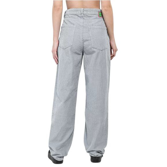 Empyre Women’s Gray Corduroy Pants Size 14 Y2K Skater Streetwear Retro Jeans - Picture 2 of 10